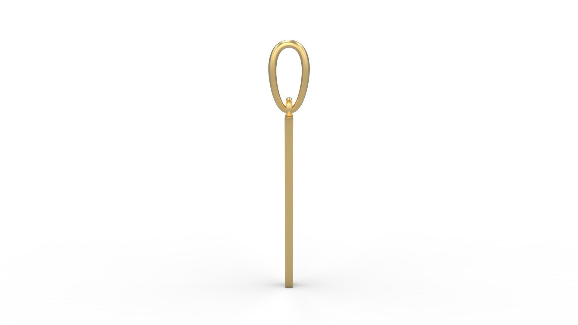 Initial Letters Pendant EVAGR5ANDE V 3D print model_2