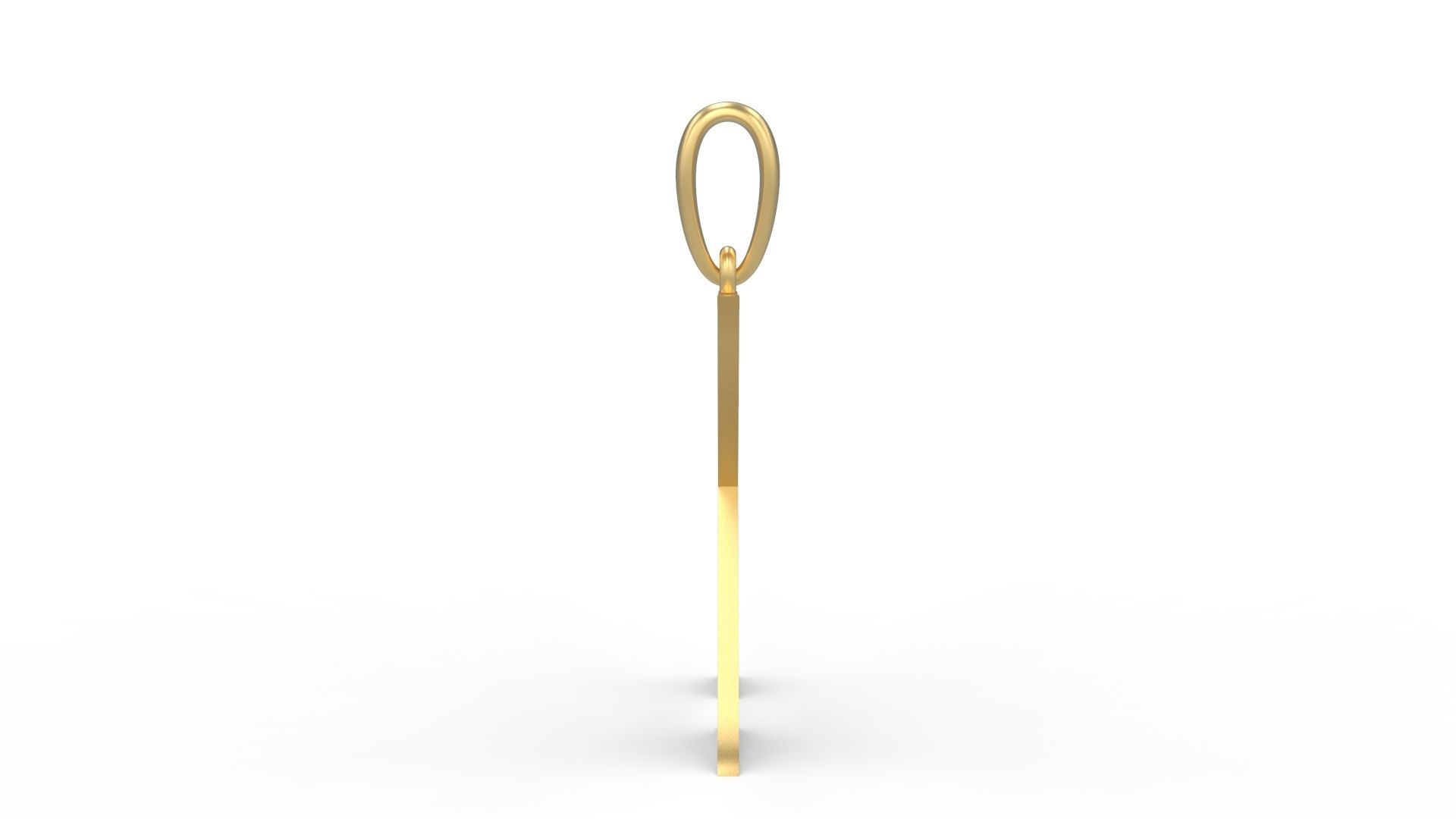 Initial Letters Pendant EVAGR5ANDE X 3D print model_2