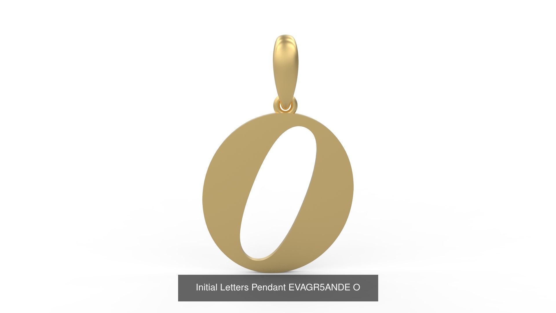 Initial Letters Pendant Alphabets EVAGR5ANDE 3D Model Collection_17