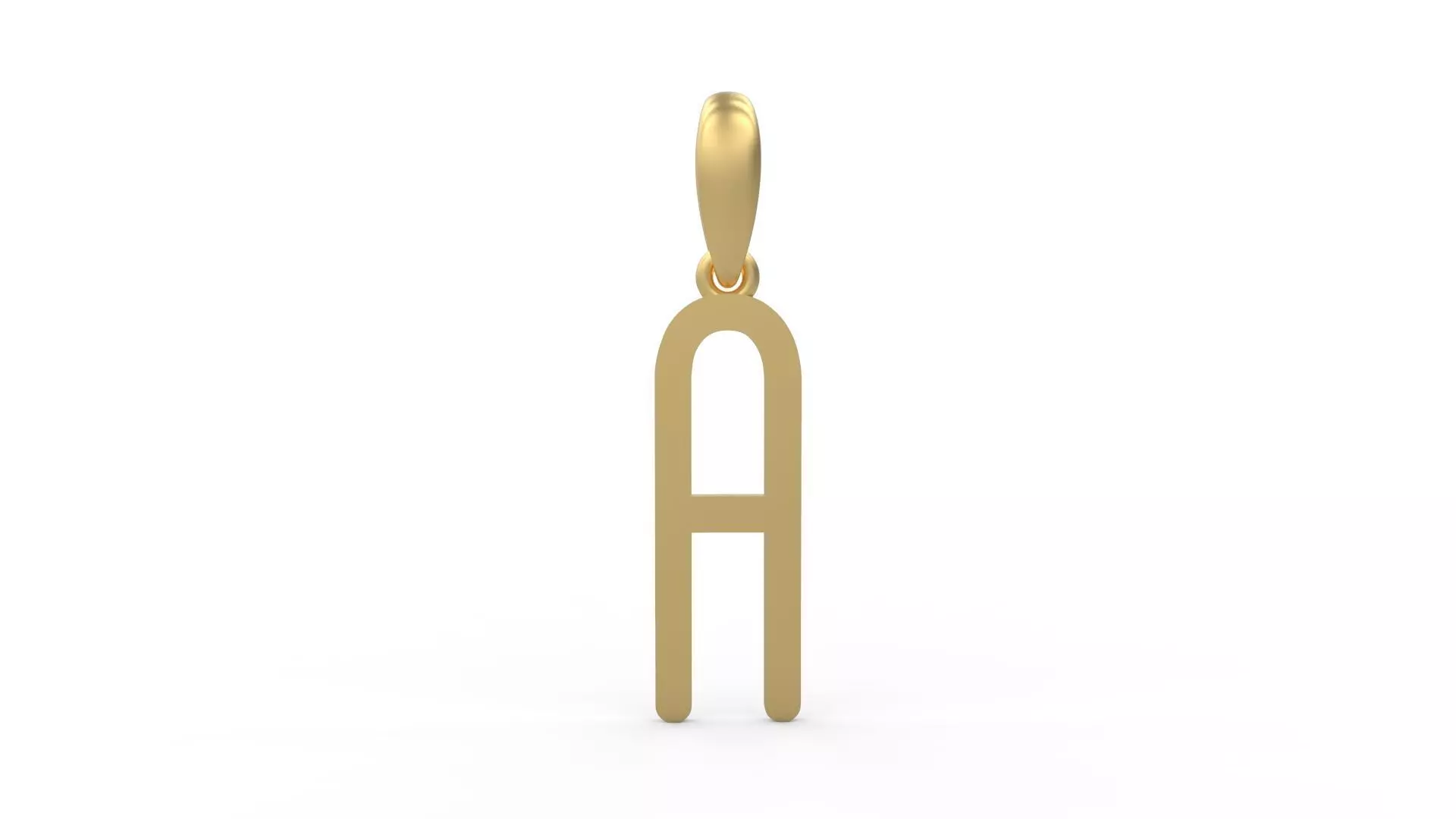 Initial Letters Pendant FRESH BERRIES A 3D print model_0