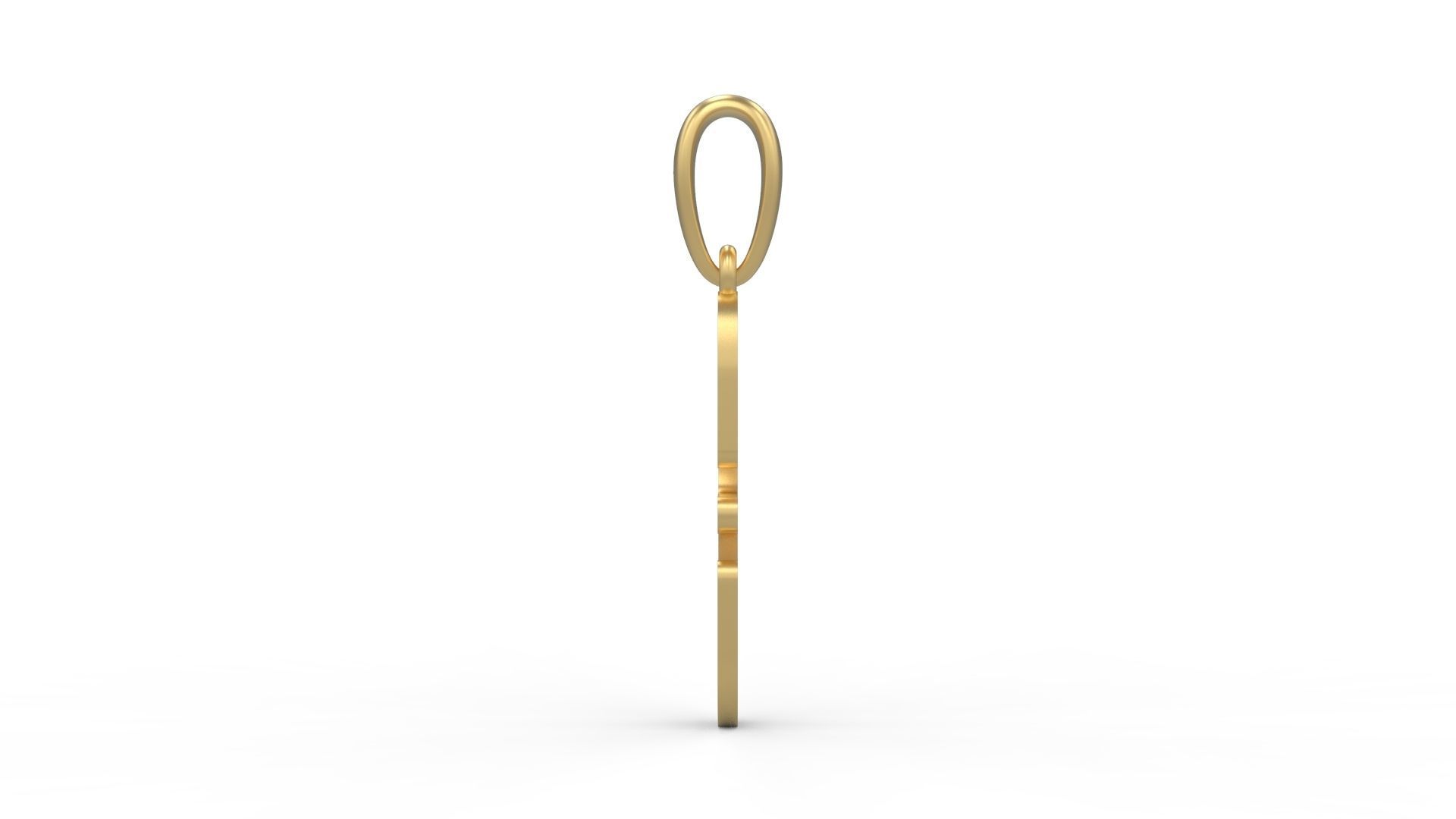 Initial Letters Pendant FRESH BERRIES E 3D print model_2