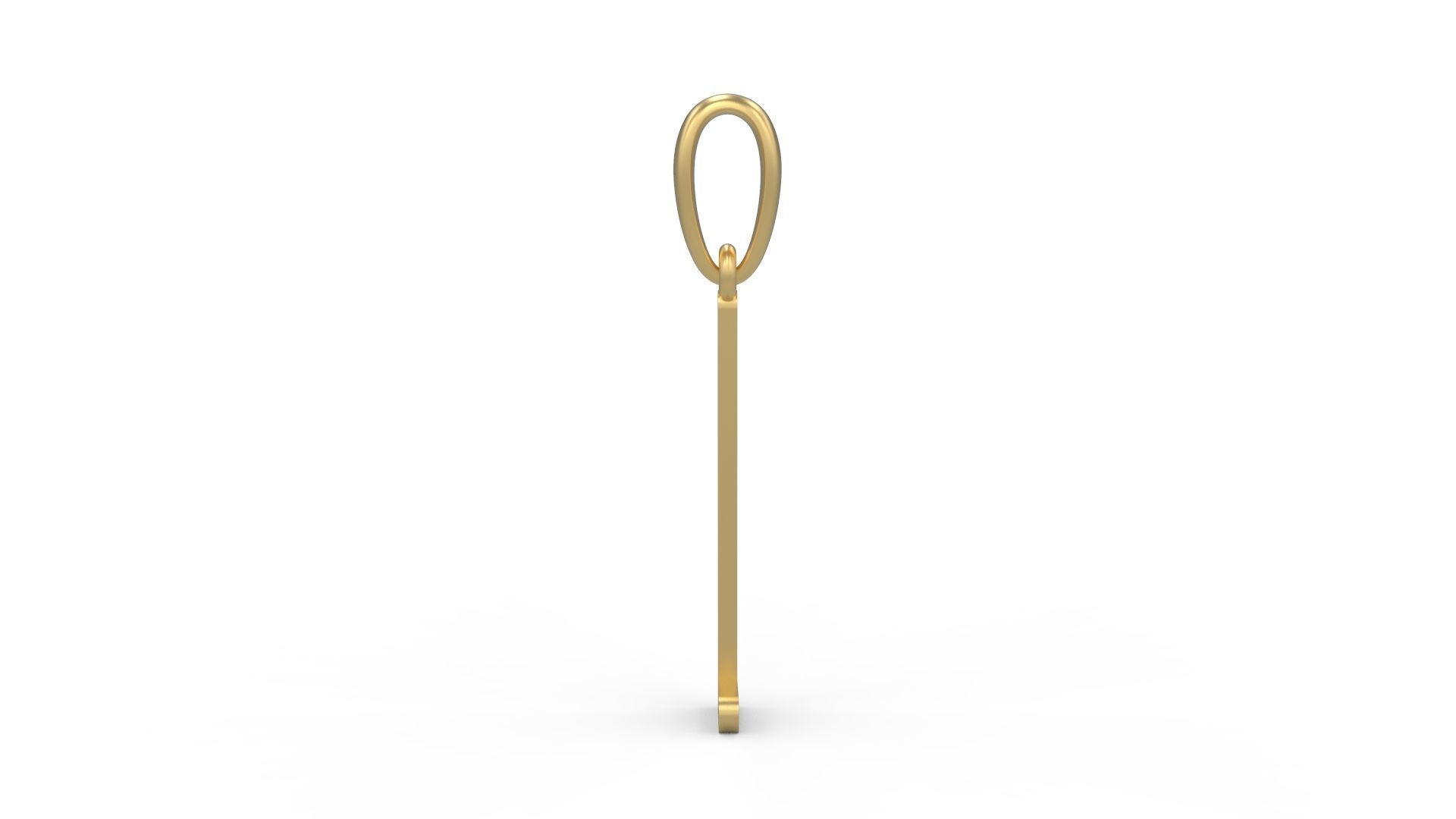 Initial Letters Pendant FRESH BERRIES L 3D print model_2