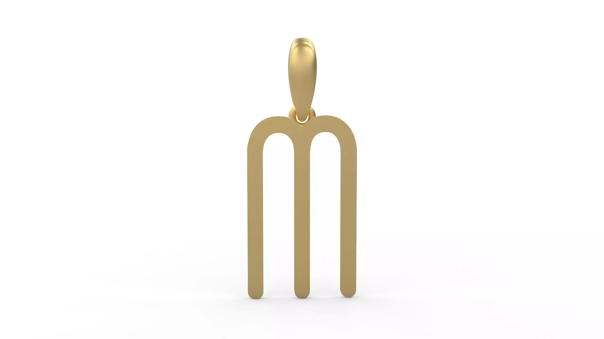 Initial Letters Pendant FRESH BERRIES M 3D print model_0