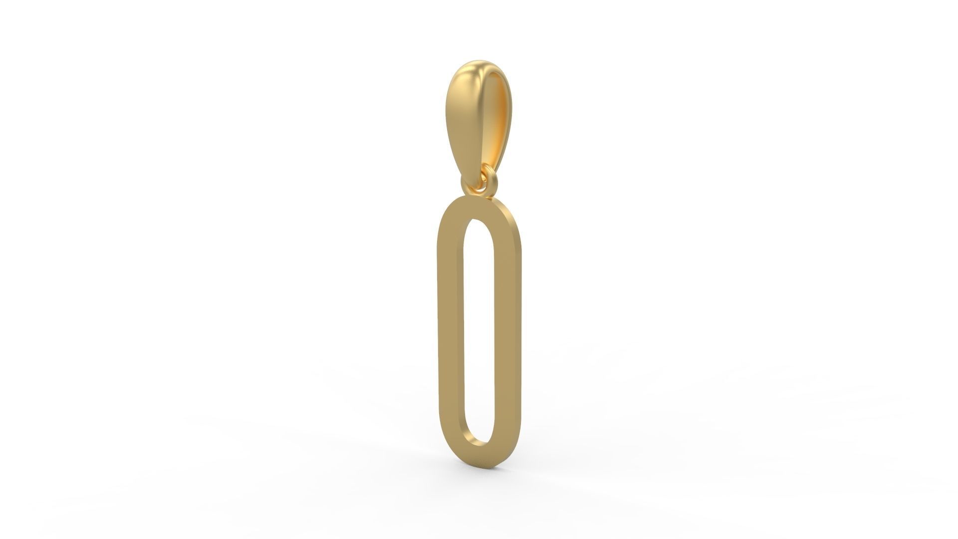 Initial Letters Pendant FRESH BERRIES O 3D print model_1