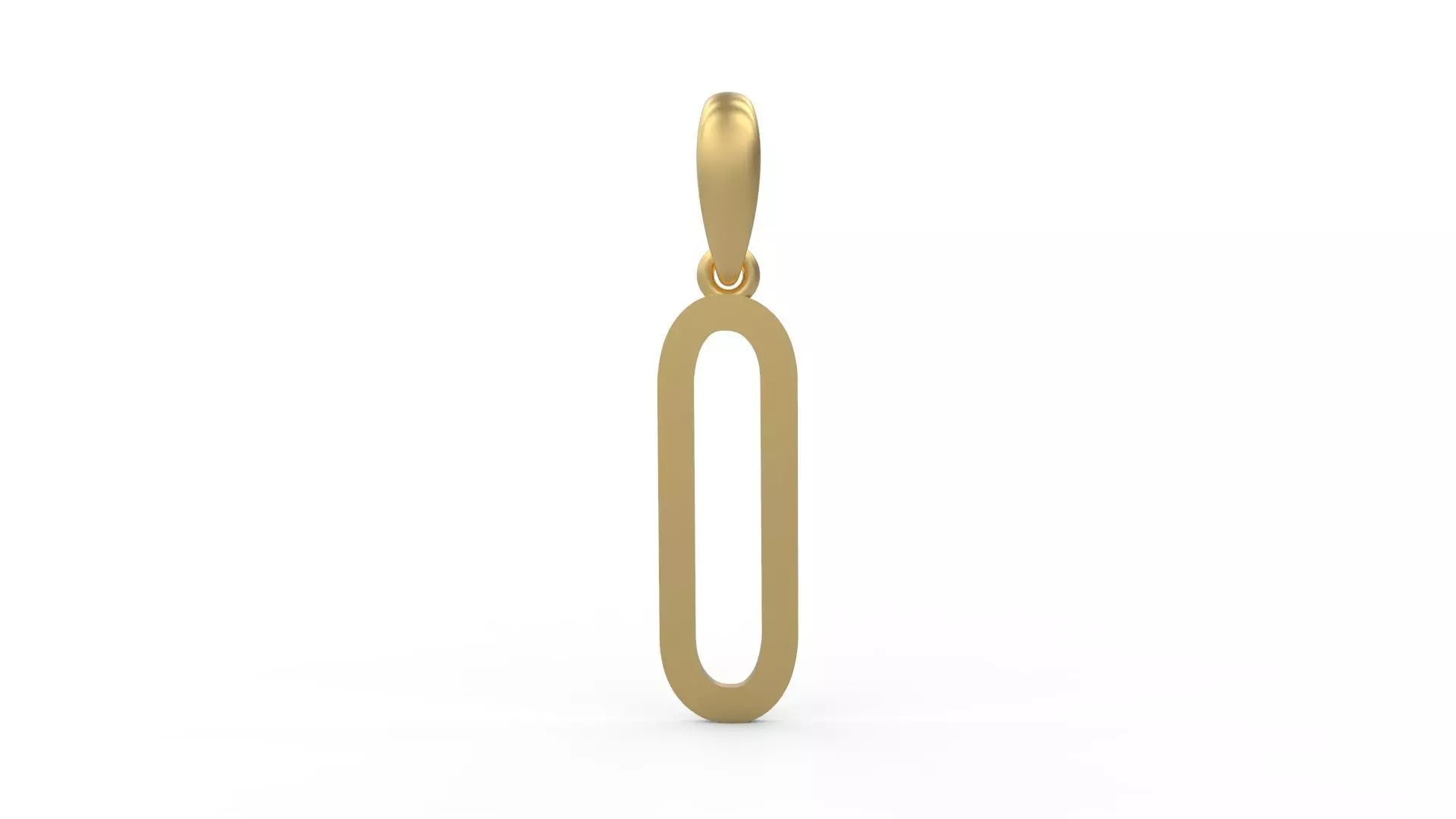 Initial Letters Pendant FRESH BERRIES O 3D print model_0