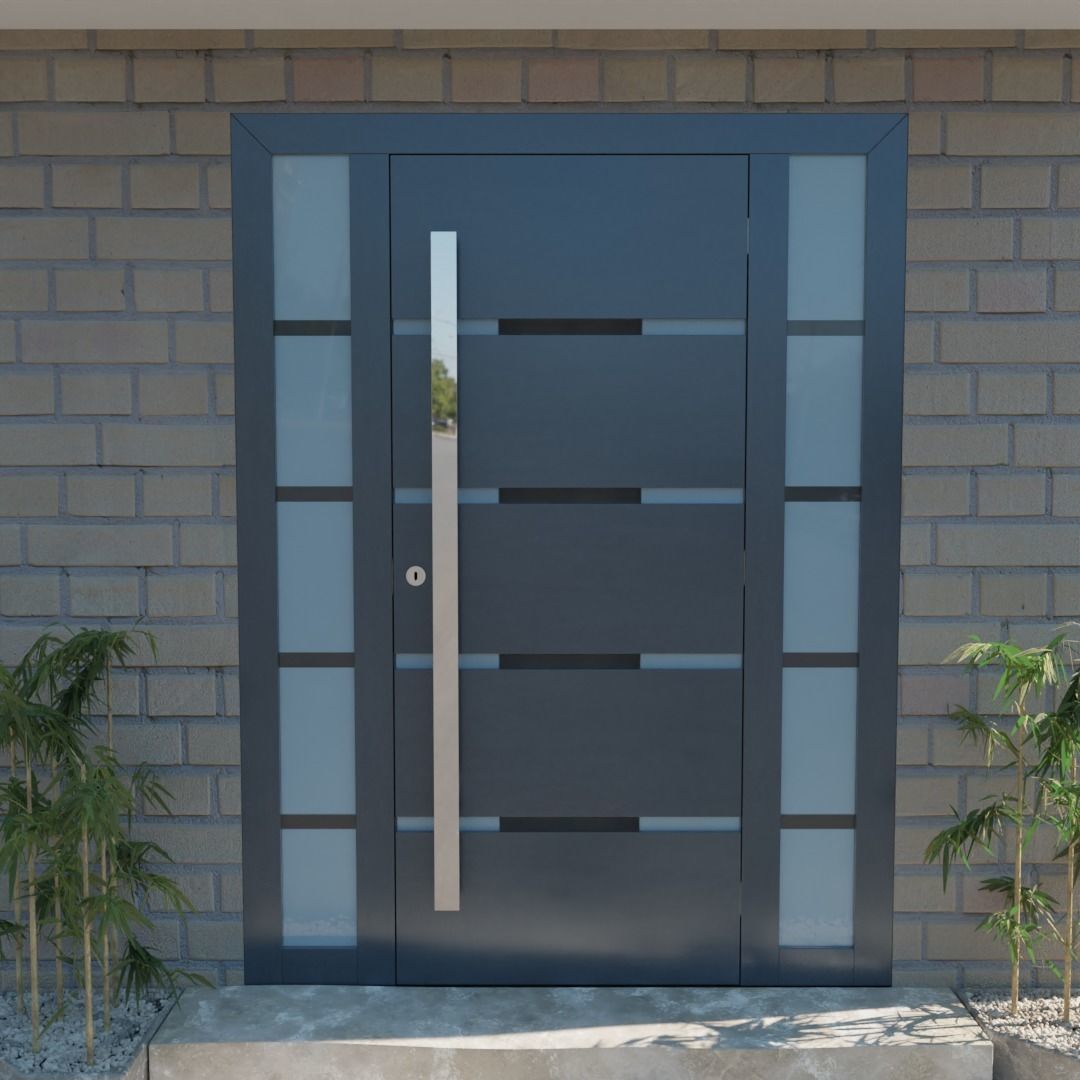 15 Modern Doors 3D model_18