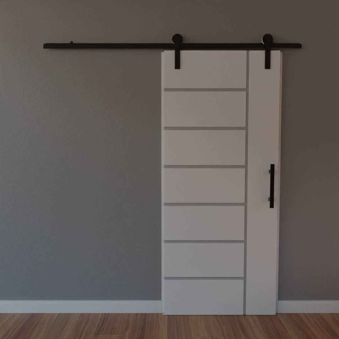 15 Modern Doors 3D model_12