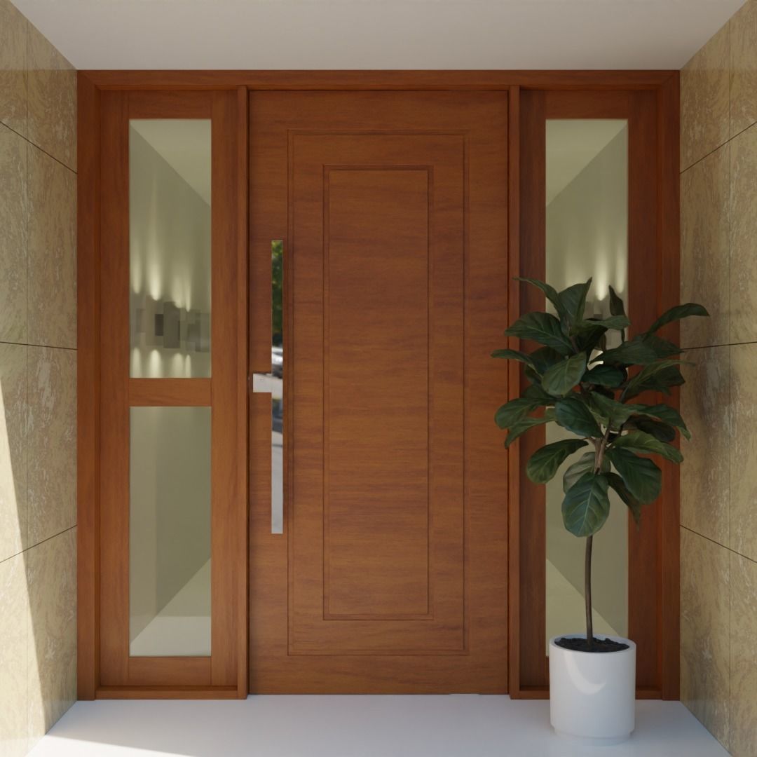 15 Modern Doors 3D model_16