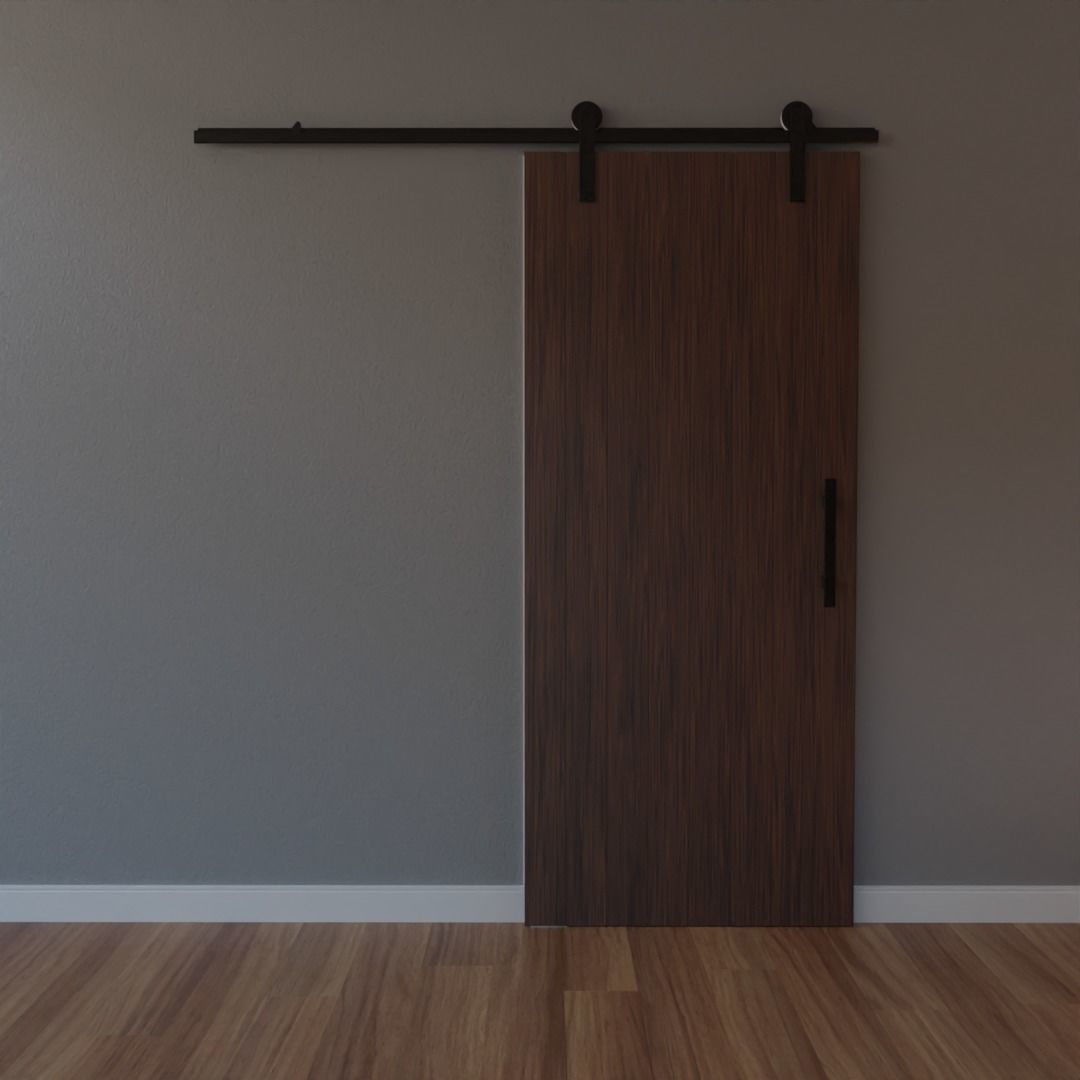 15 Modern Doors 3D model_8