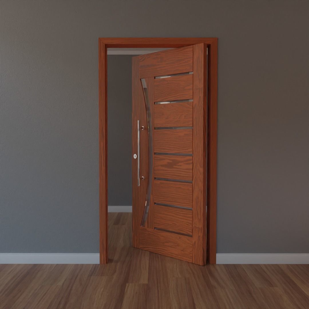 15 Modern Doors 3D model_27