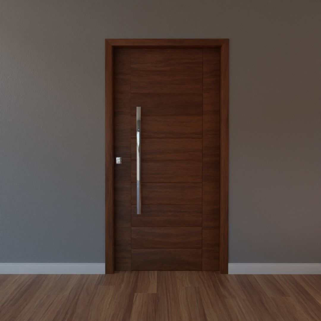 15 Modern Doors 3D model_6