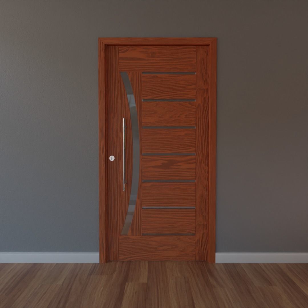 15 Modern Doors 3D model_26