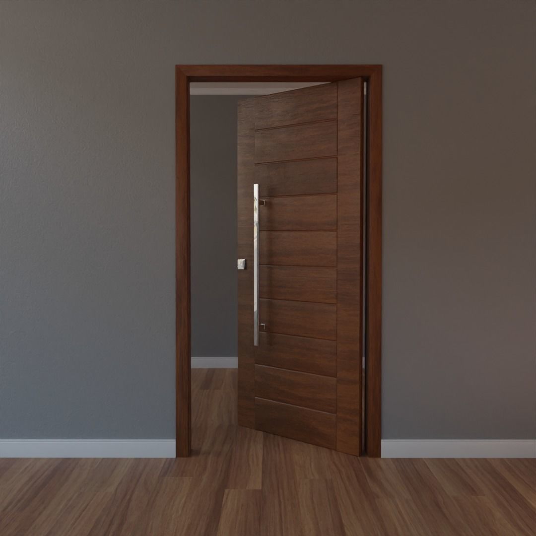 15 Modern Doors 3D model_7