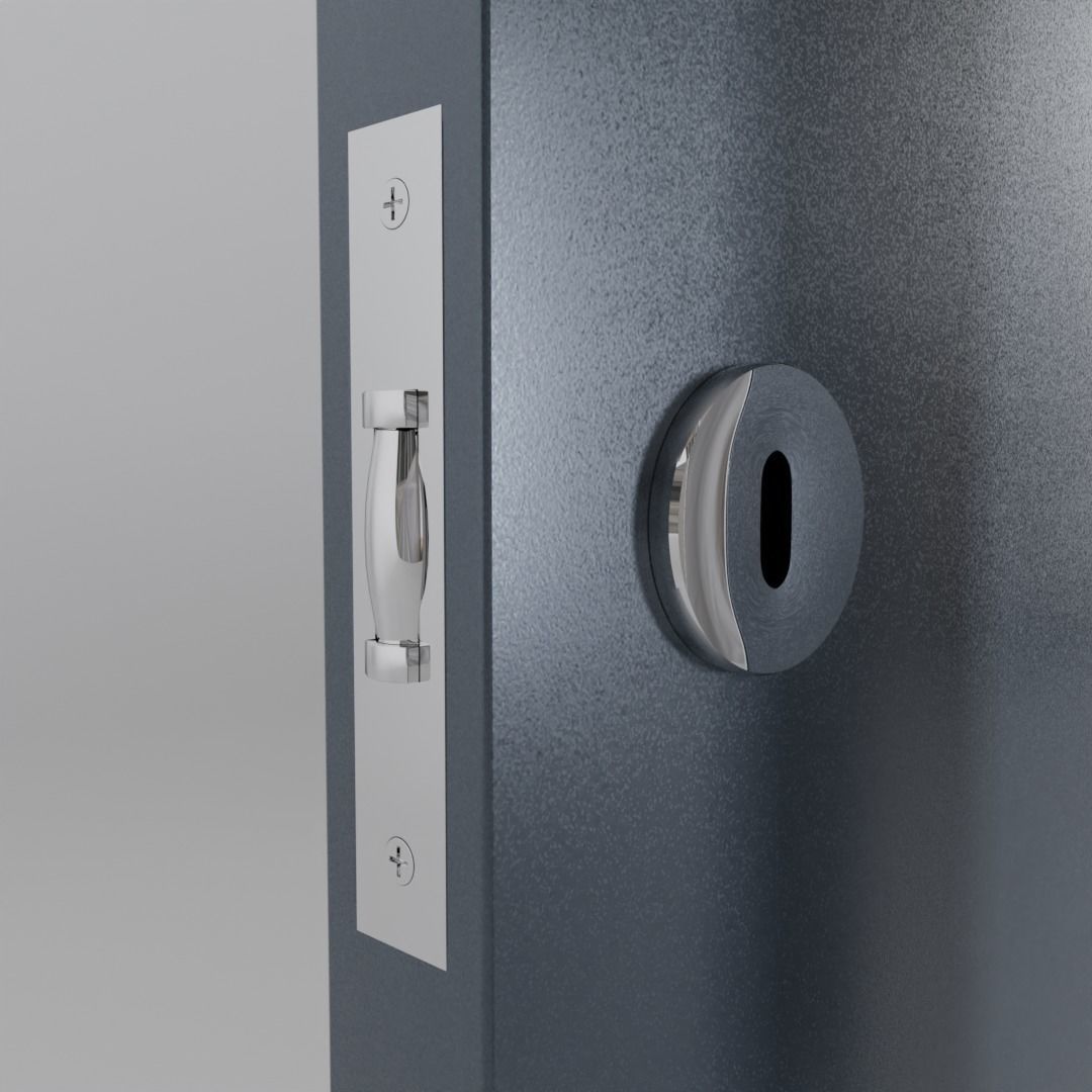 15 Modern Doors 3D model_37