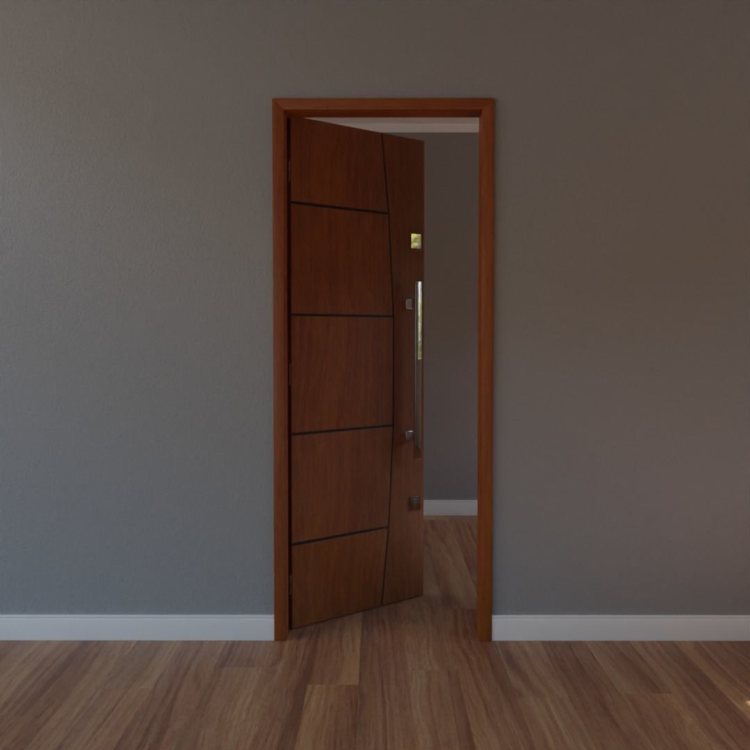 15 Modern Doors 3D model_21