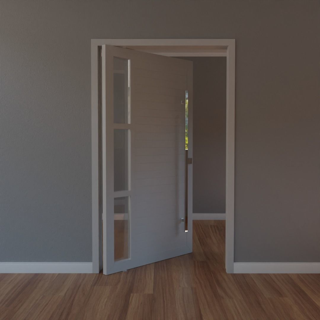 15 Modern Doors 3D model_29