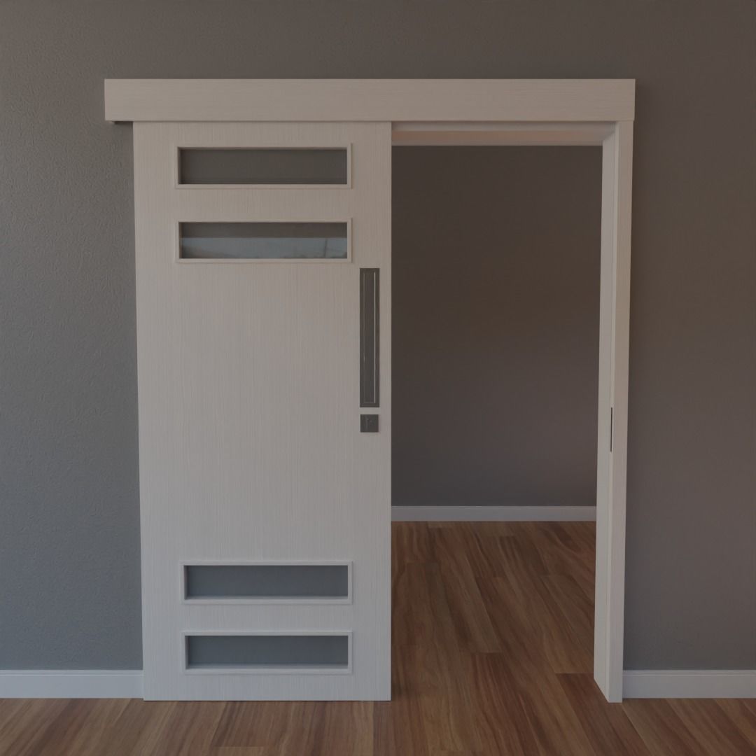 15 Modern Doors 3D model_11