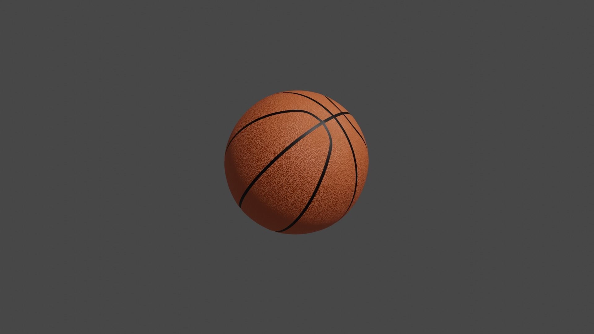 BasketBall ball 3D model_2
