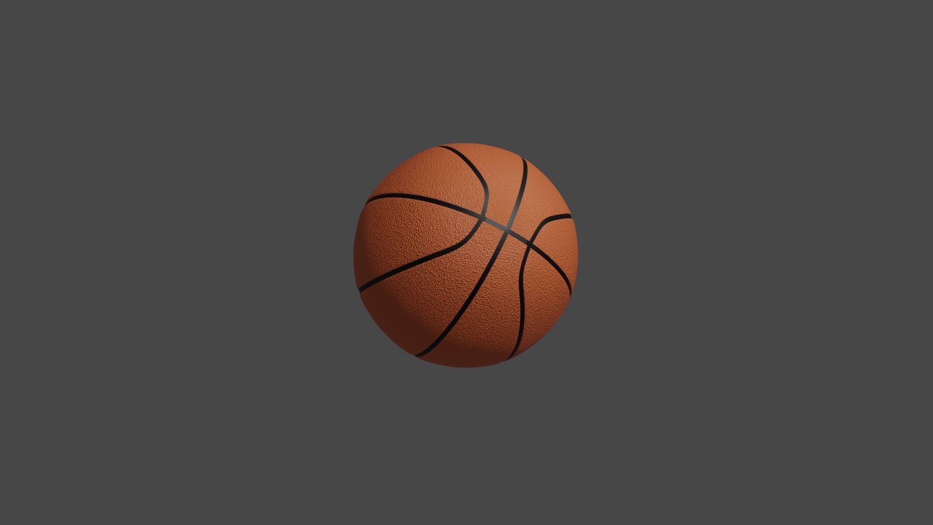 BasketBall ball 3D model_4