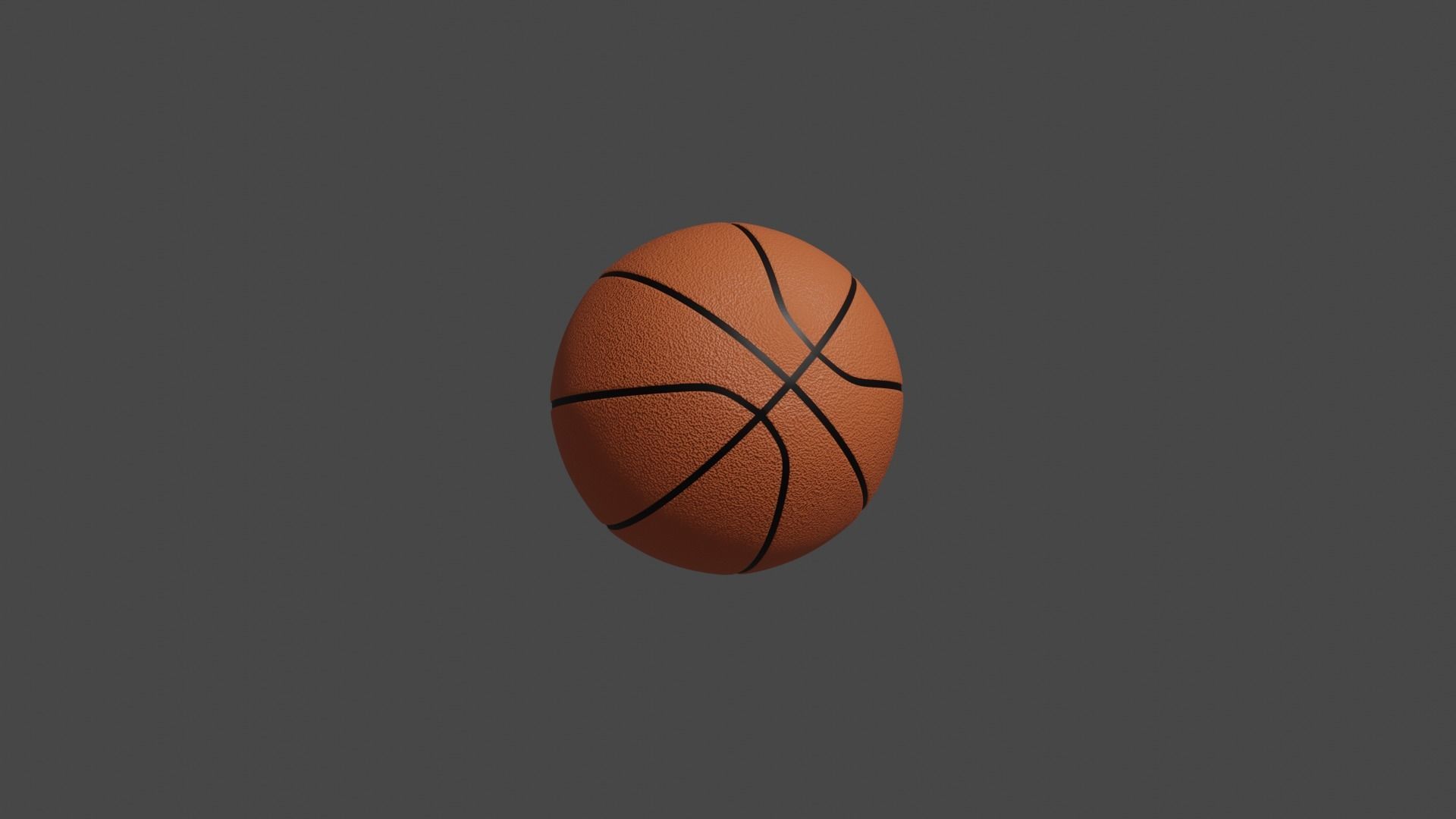 BasketBall ball 3D model_5