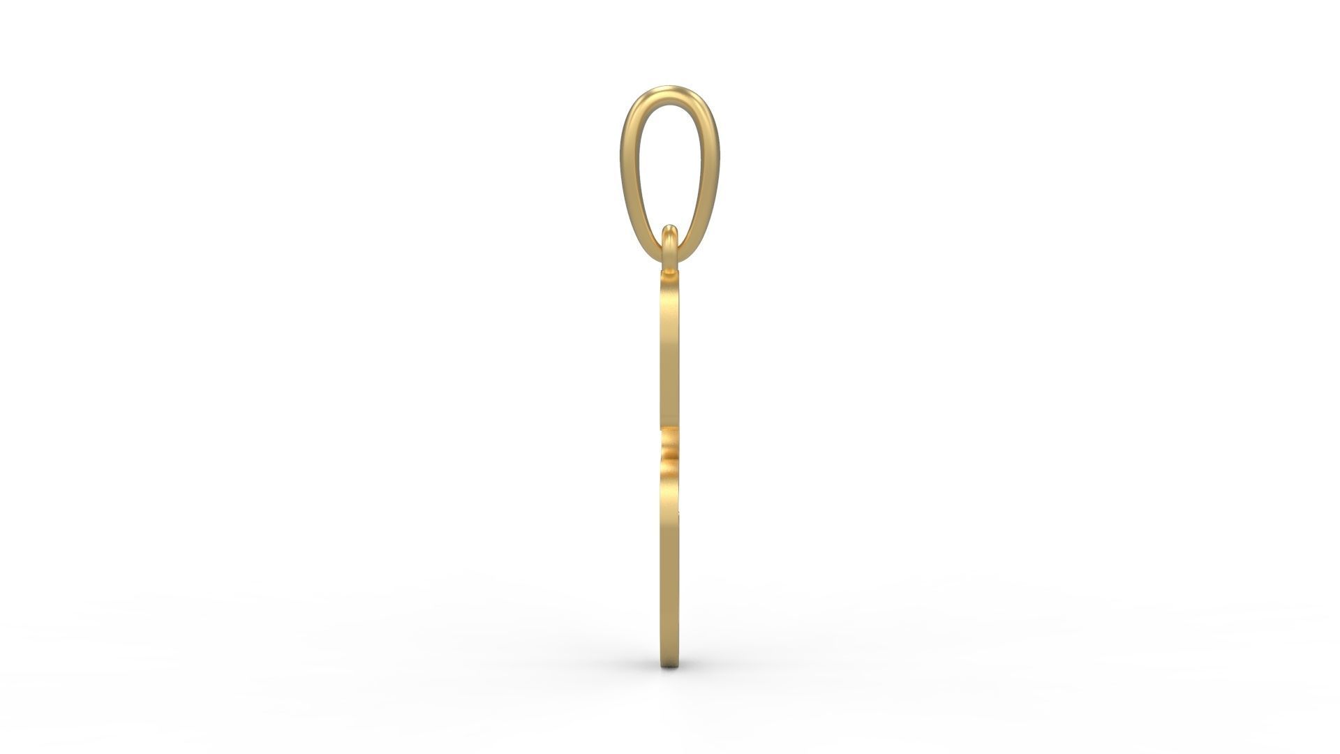 Initial Letters Pendant FRESH BERRIES S 3D print model_2