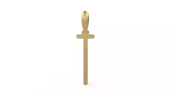 Initial Letters Pendant FRESH BERRIES T