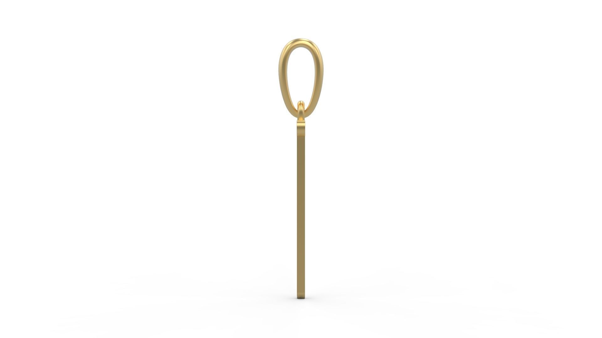 Initial Letters Pendant FRESH BERRIES T 3D print model_2