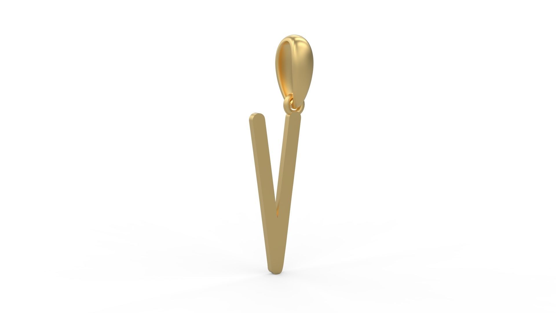 Initial Letters Pendant FRESH BERRIES V 3D print model_3