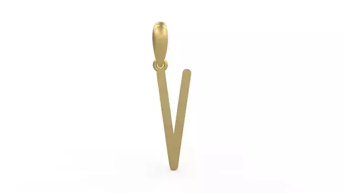 Initial Letters Pendant FRESH BERRIES V