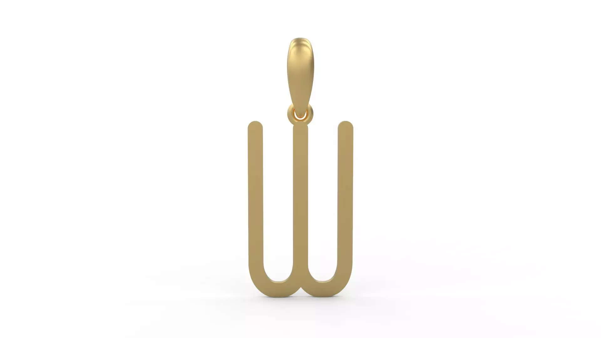 Initial Letters Pendant FRESH BERRIES W 3D print model