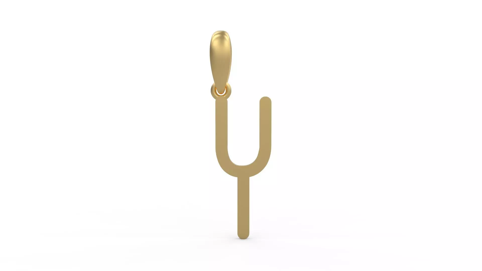 Initial Letters Pendant FRESH BERRIES Y 3D print model