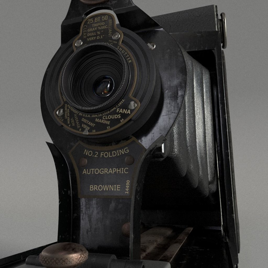 antique camera 3D model_6