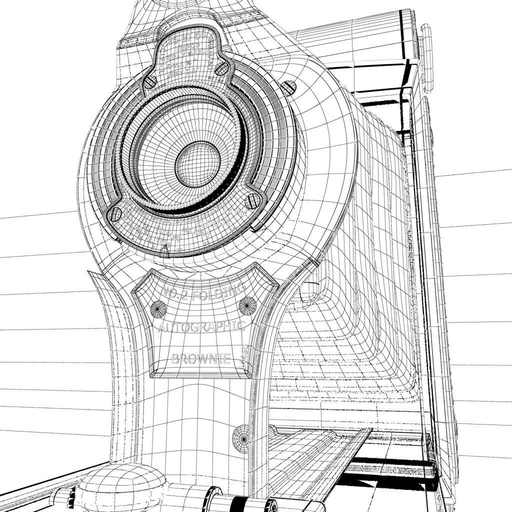 antique camera 3D model_7