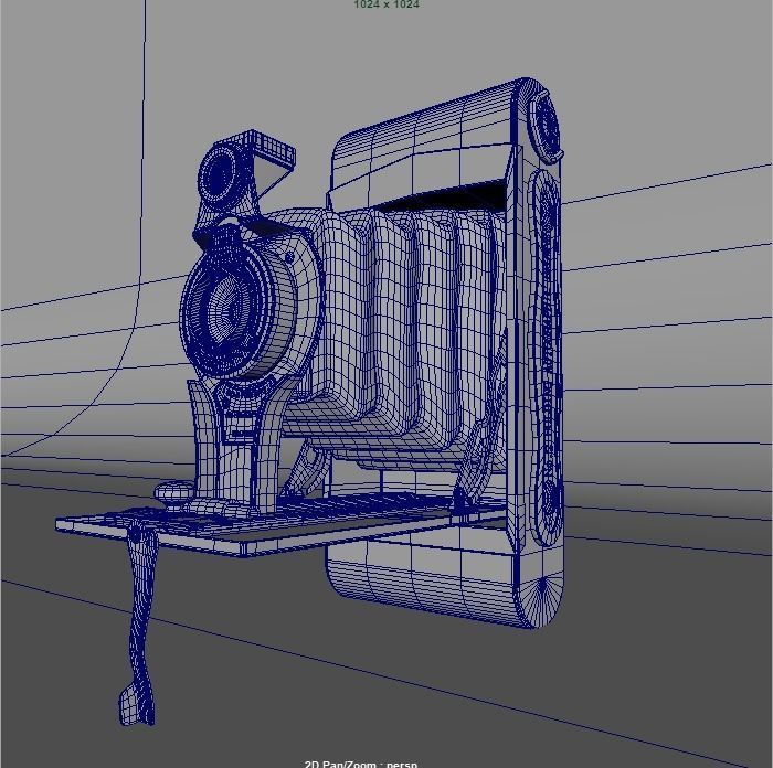 antique camera 3D model_5
