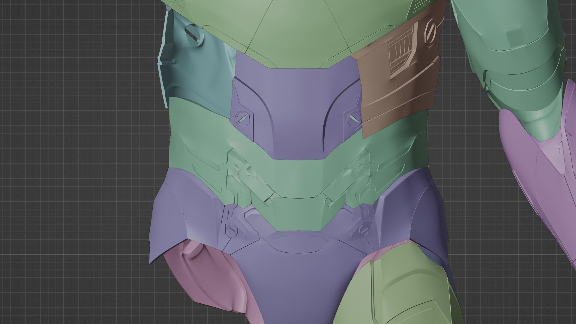 Iron Man Mark 46-47 full suit 3D print model_20