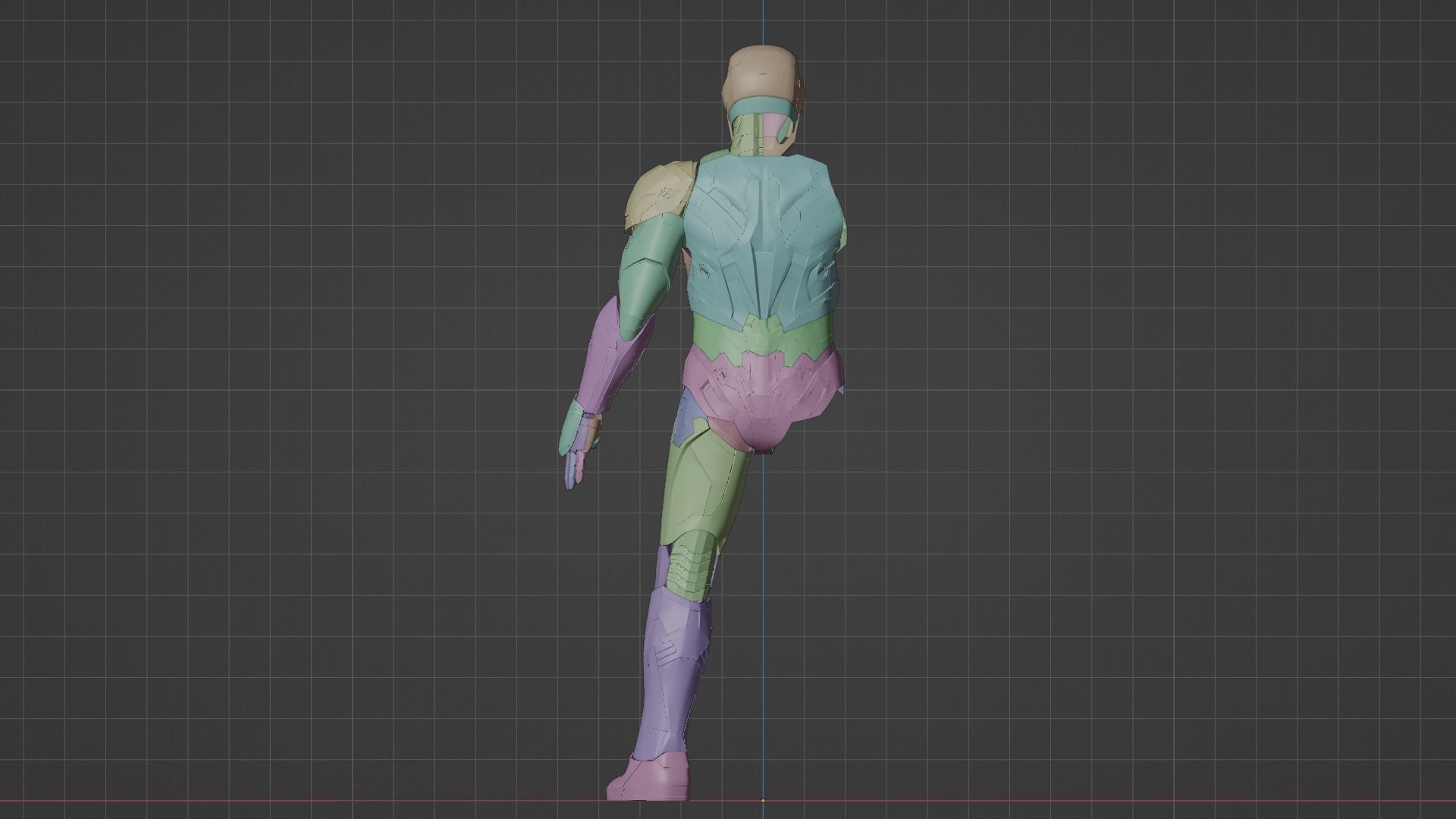 Iron Man Mark 46-47 full suit 3D print model_10