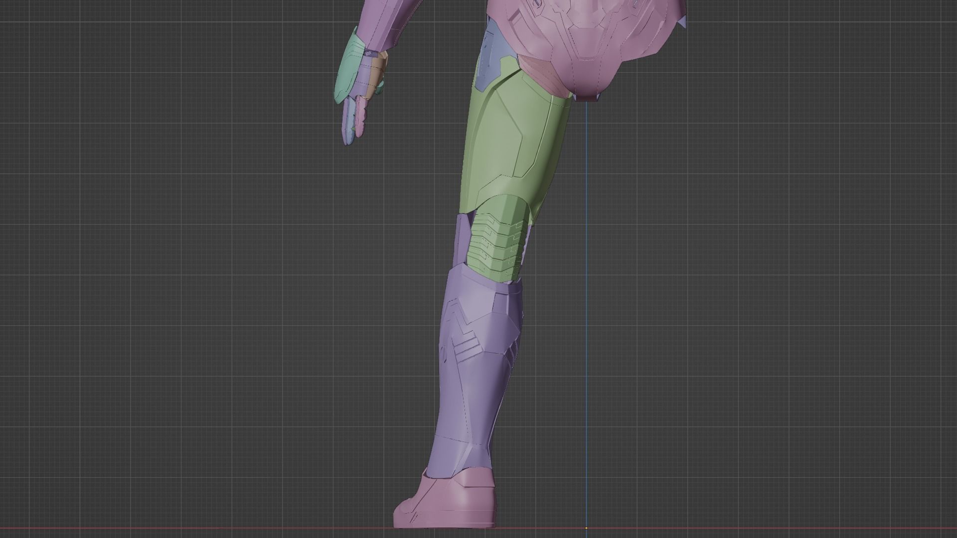 Iron Man Mark 46-47 full suit 3D print model_13