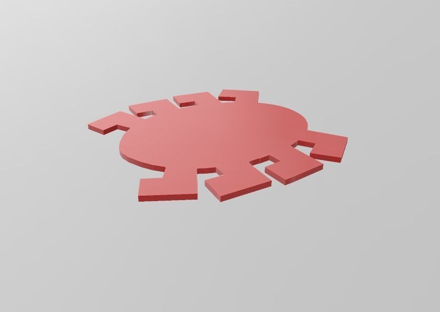 Classic - Comic Book - Spider-Man Back Emblem 3D print model_1