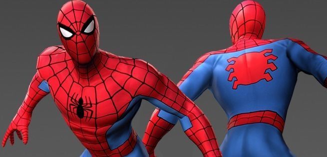 Classic - Comic Book - Spider-Man Back Emblem 3D print model_2