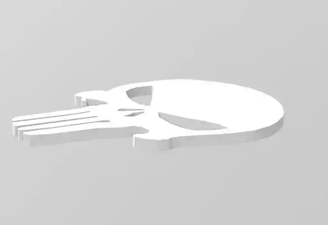 Punisher Version 2 - Thomas Jane - Chest Emblem