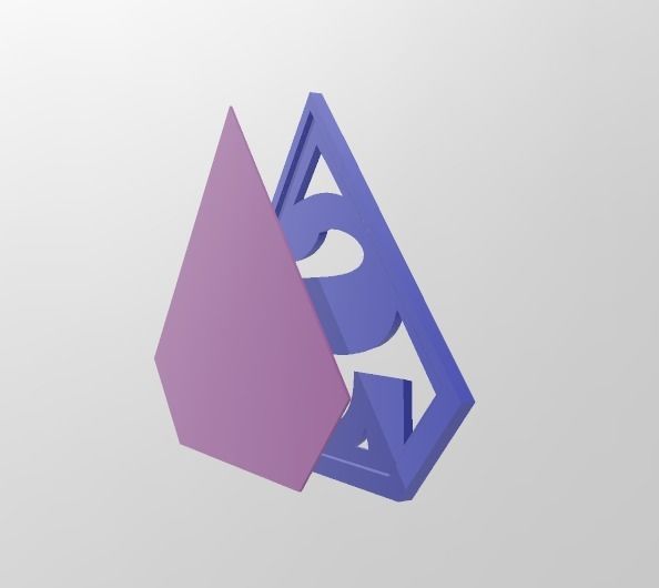 Classic Comic Book - Superman Chest Emblem 3D print model_2