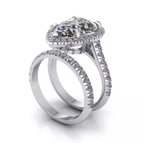 Dior Diamond Ring S33 3D print model