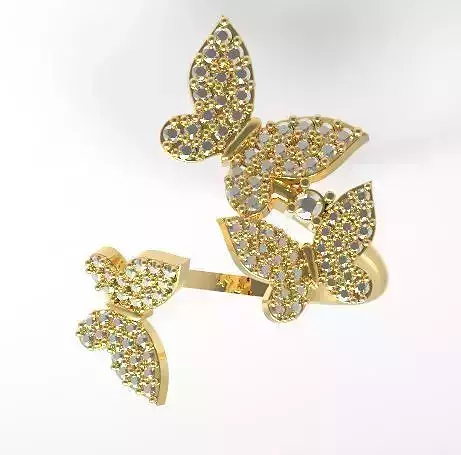 butterfly ring 
