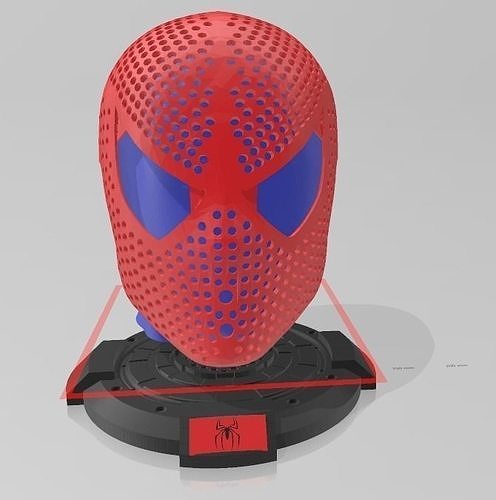Sam Raimi and Tobey Maguire - Spider-man Mask Display 3D print model