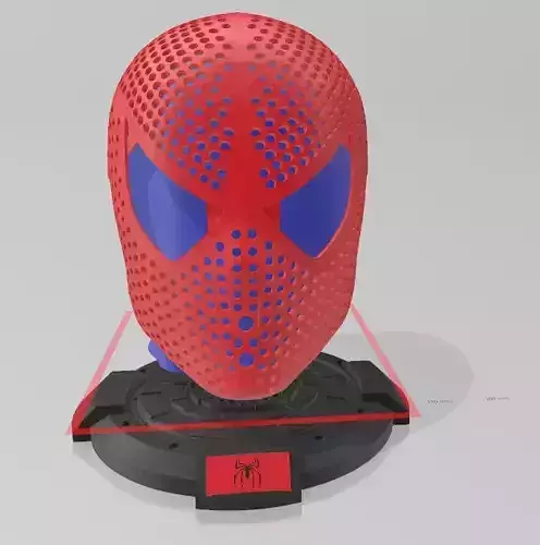 Sam Raimi and Tobey Maguire - Spider-man Mask Display 3D print model