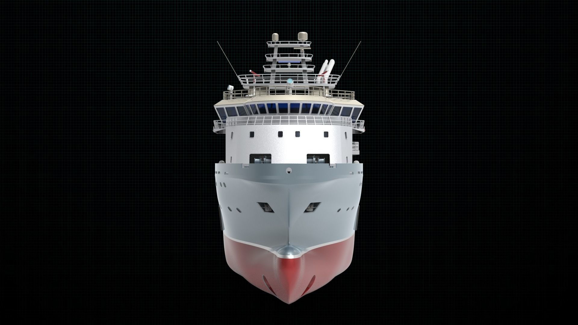 AHTS Ship 3D model_6