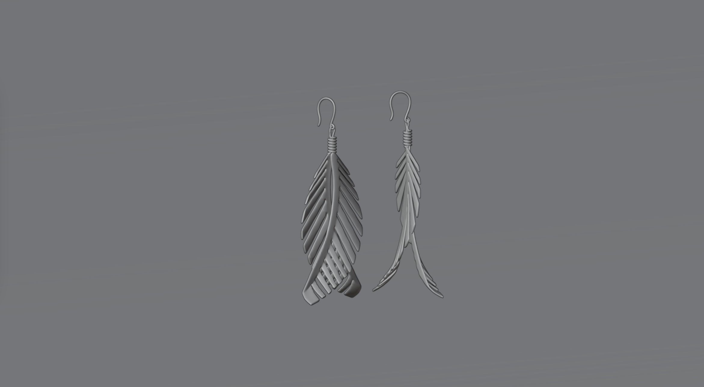 Earrings 19 3D model_2