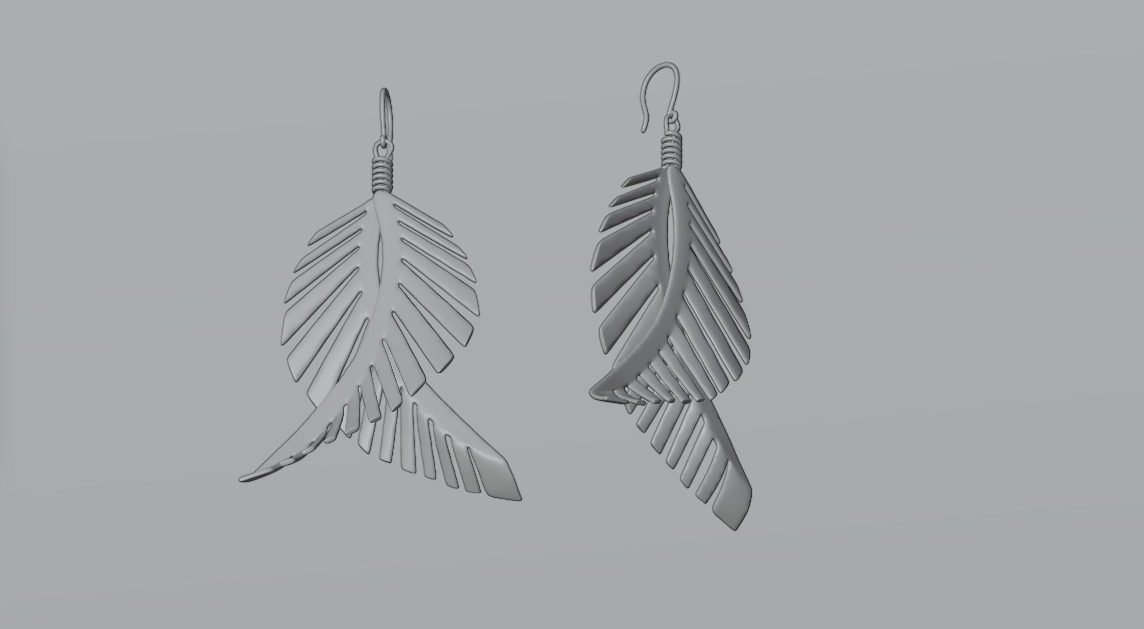 Earrings 19 3D model_3