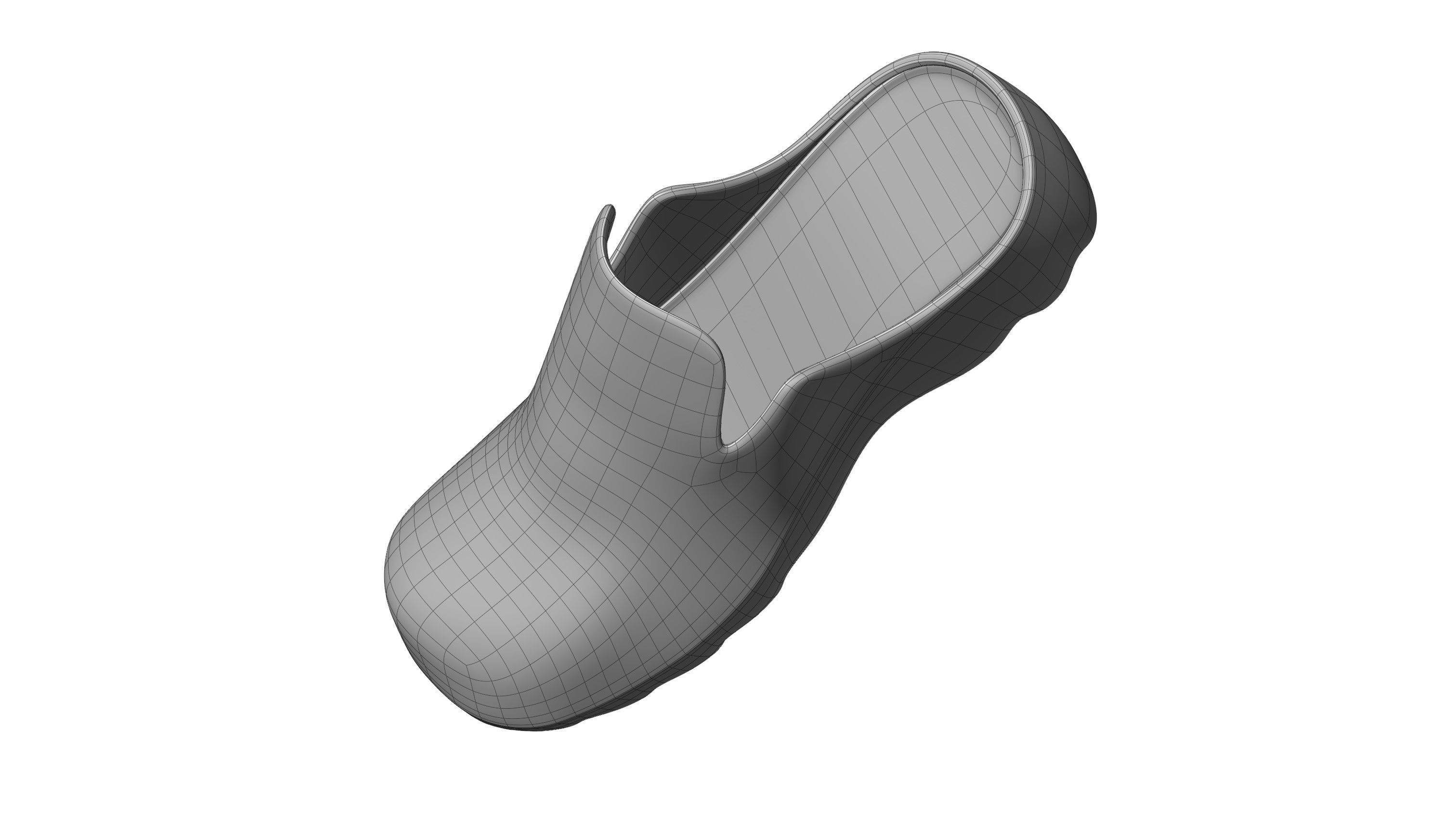Rubber Flash Clogs 3D model_19