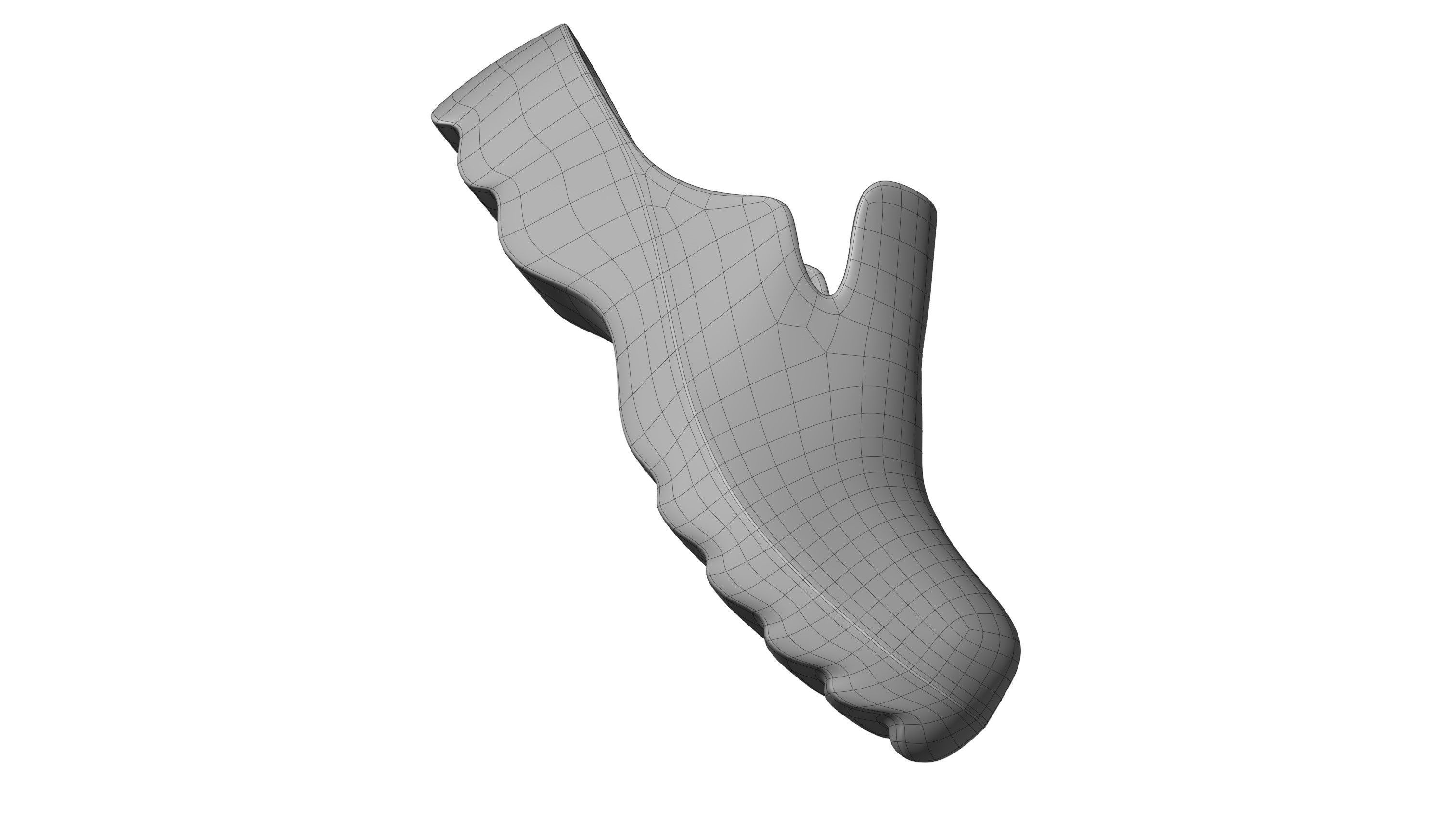 Rubber Flash Clogs 3D model_14